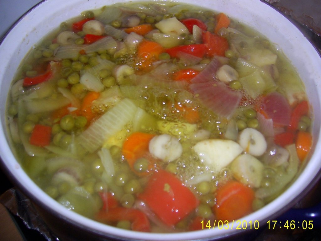 Supa crema de legume