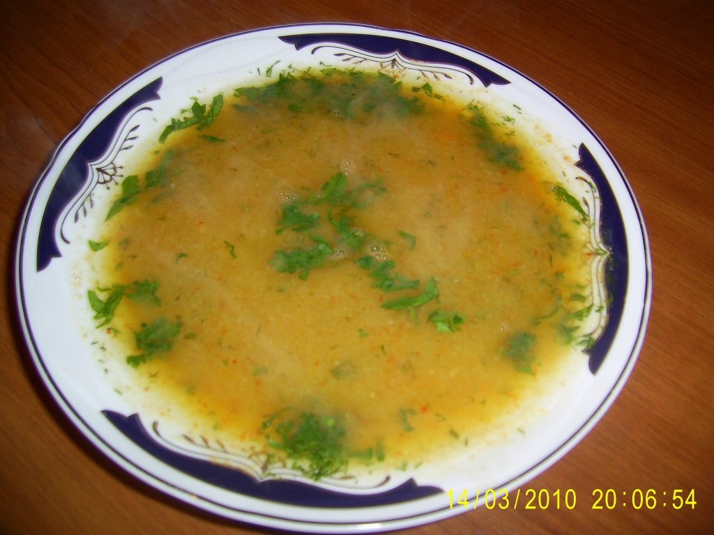 Supa crema de legume