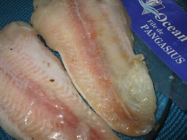 File de pangasius pe gratar
