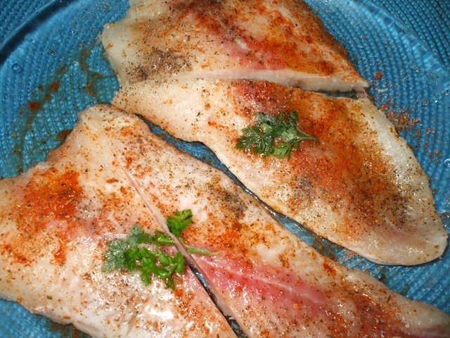 File de pangasius pe gratar