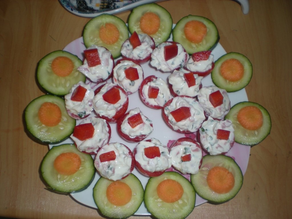 Rosii "cherry" umplute