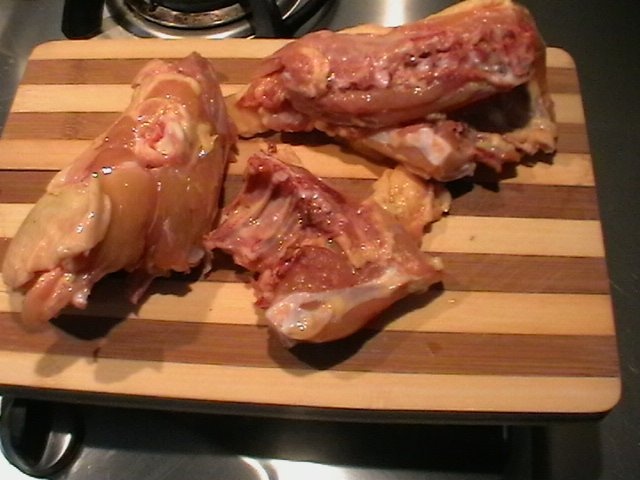 ostropel de pui cu cartofi