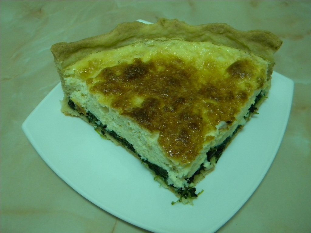 Quiche cu spanac