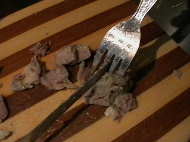 Salata de boeuf cu ciuperci