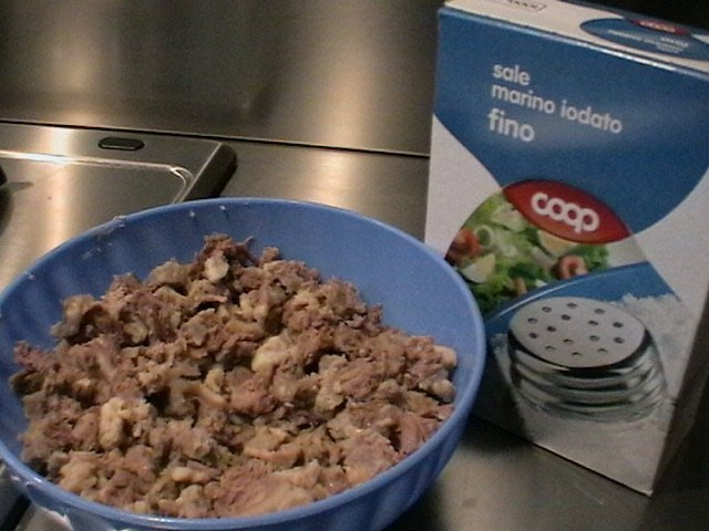 Salata de boeuf cu ciuperci