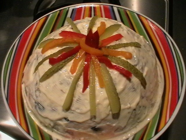 Salata de boeuf cu ciuperci