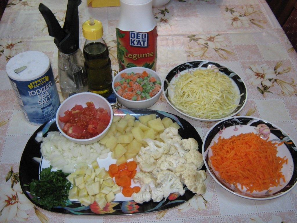 Ciorbita de zarzavat cu smantana