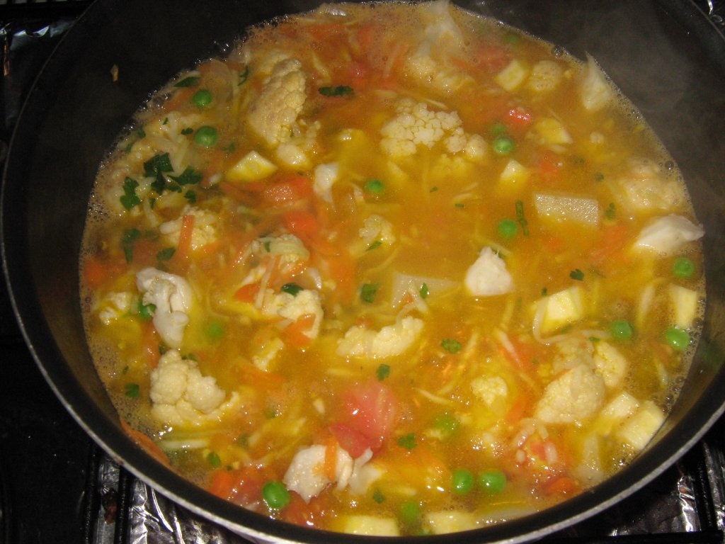 Ciorbita de zarzavat cu smantana