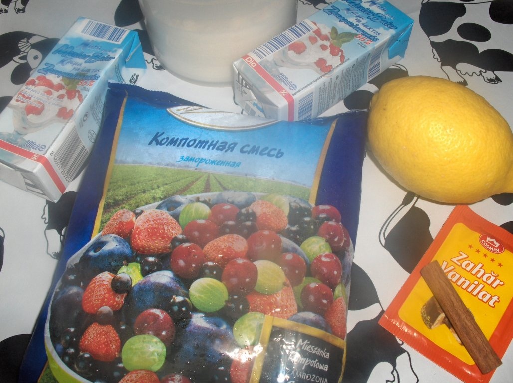 Mousse din Fructe de Padure