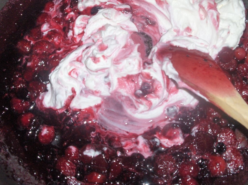 Mousse din Fructe de Padure