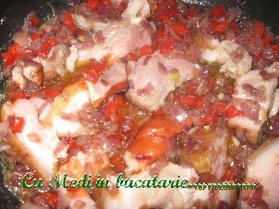 Mancare de cartofi cu afumatura