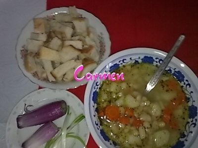 Ciorba de fasole alba de post