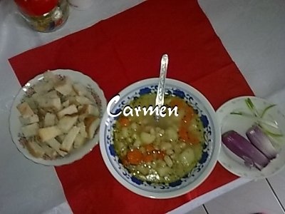 Ciorba de fasole alba de post