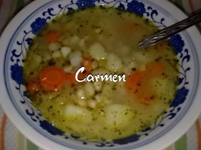 Ciorba de fasole alba de post