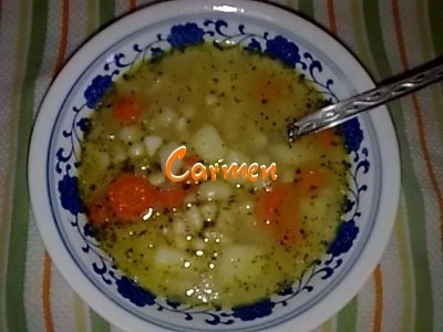 Ciorba de fasole alba de post