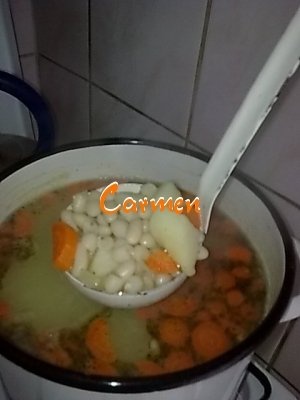 Ciorba de fasole alba de post