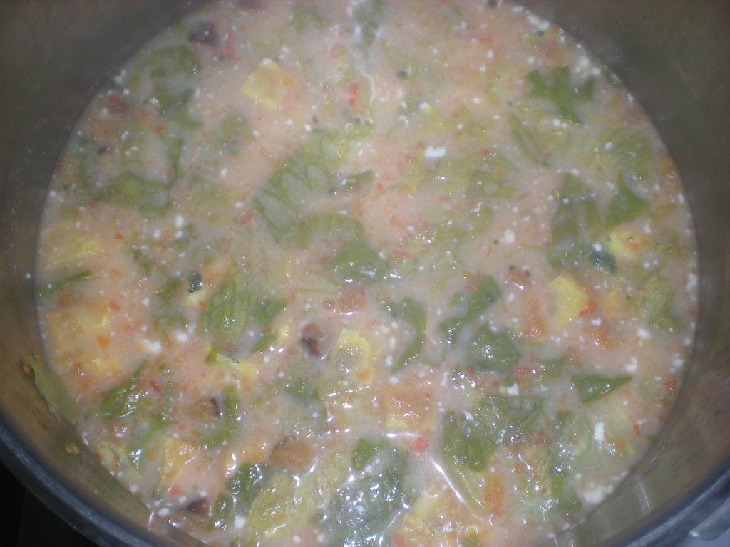 Ciorba de salata verde( à la Catalina)