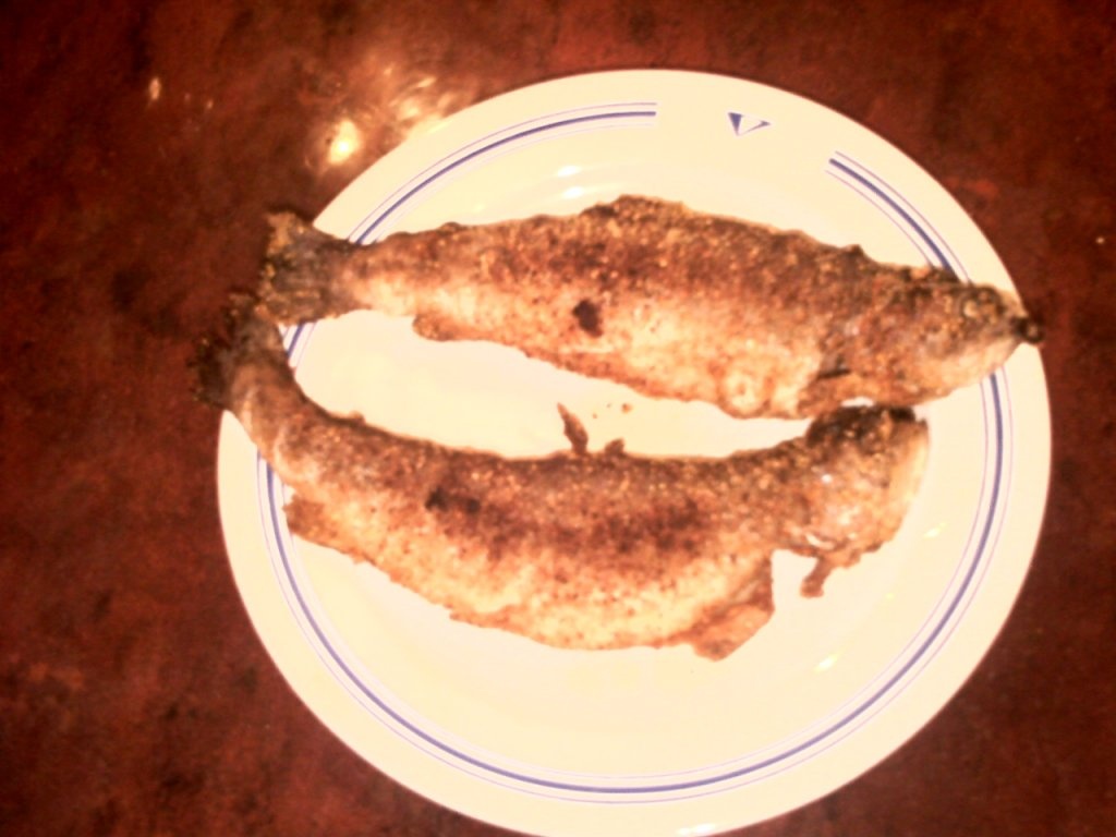 Pastrav cu ceapa si mamaliga