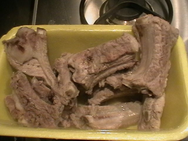 Ciorba cu coaste de porc