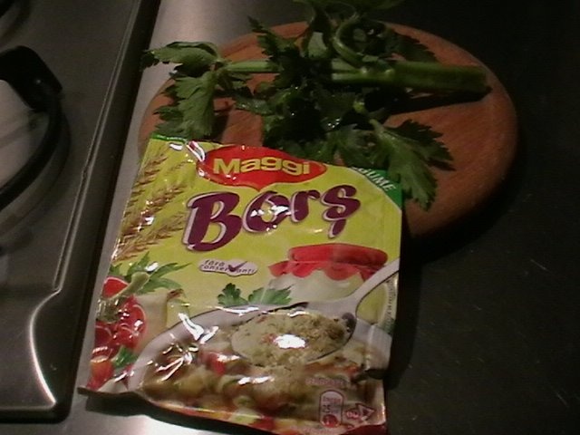 Ciorba cu coaste de porc