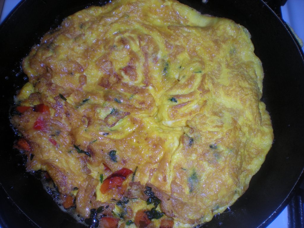 Omleta cu ardei gras