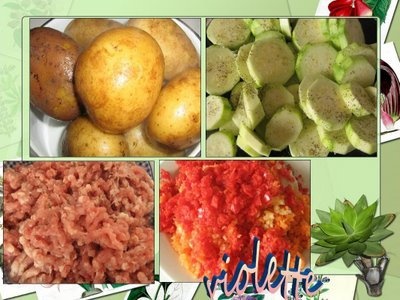 Musaca de cartofi si dovlecei