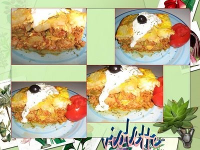 Musaca de cartofi si dovlecei