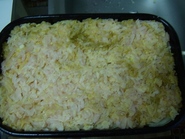 Varza cu masline la cuptor