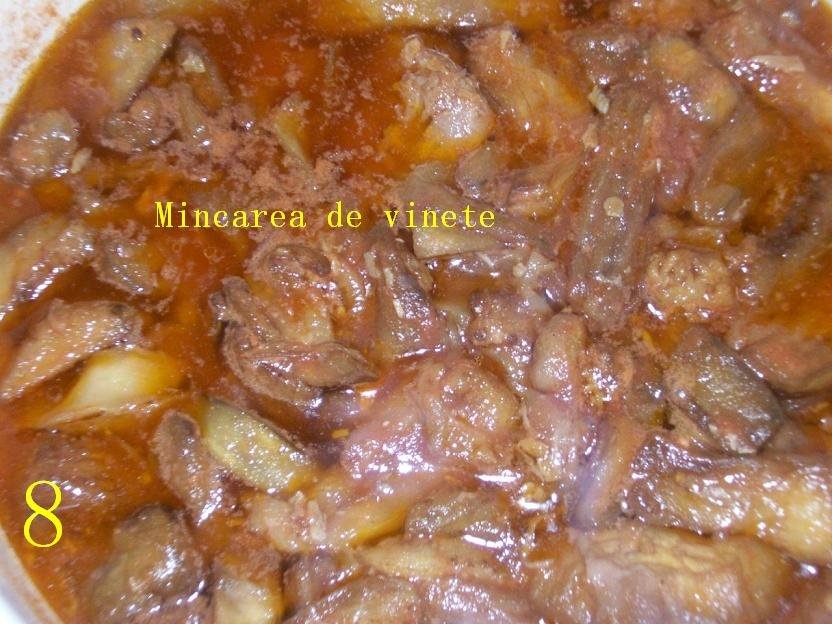 Mincare de vinete cu carne de miel(specific arab)