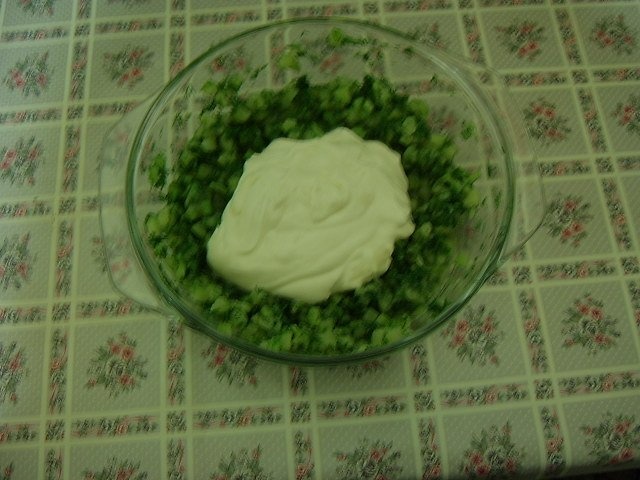 Dovlecei cu maioneza