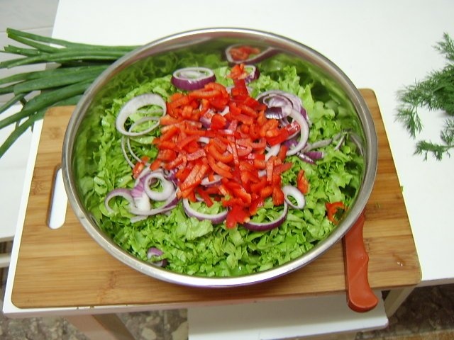 Salata verde cu ton