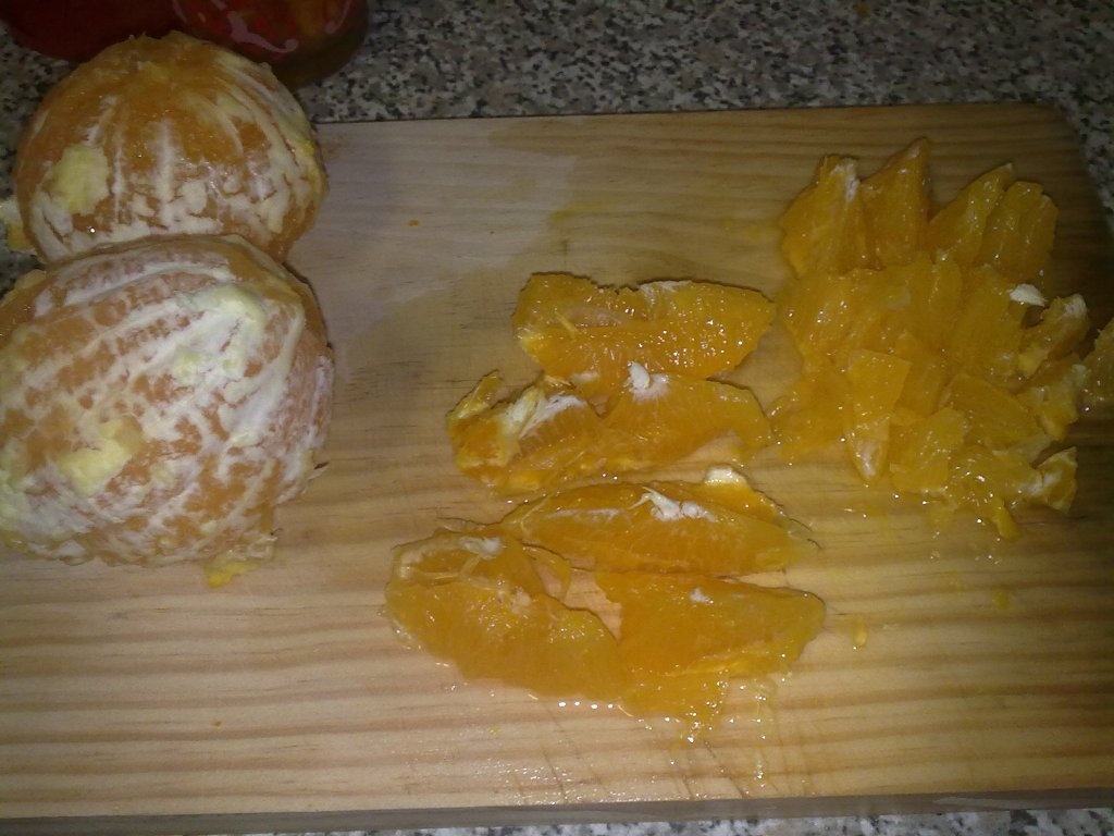 Clatite de post si  gem de portocale.