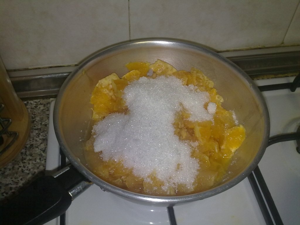 Clatite de post si  gem de portocale.