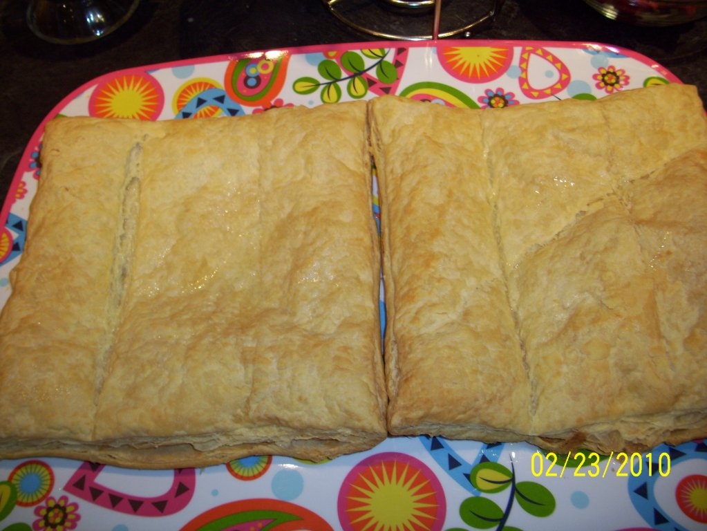 Tarta cu fructe si budinca