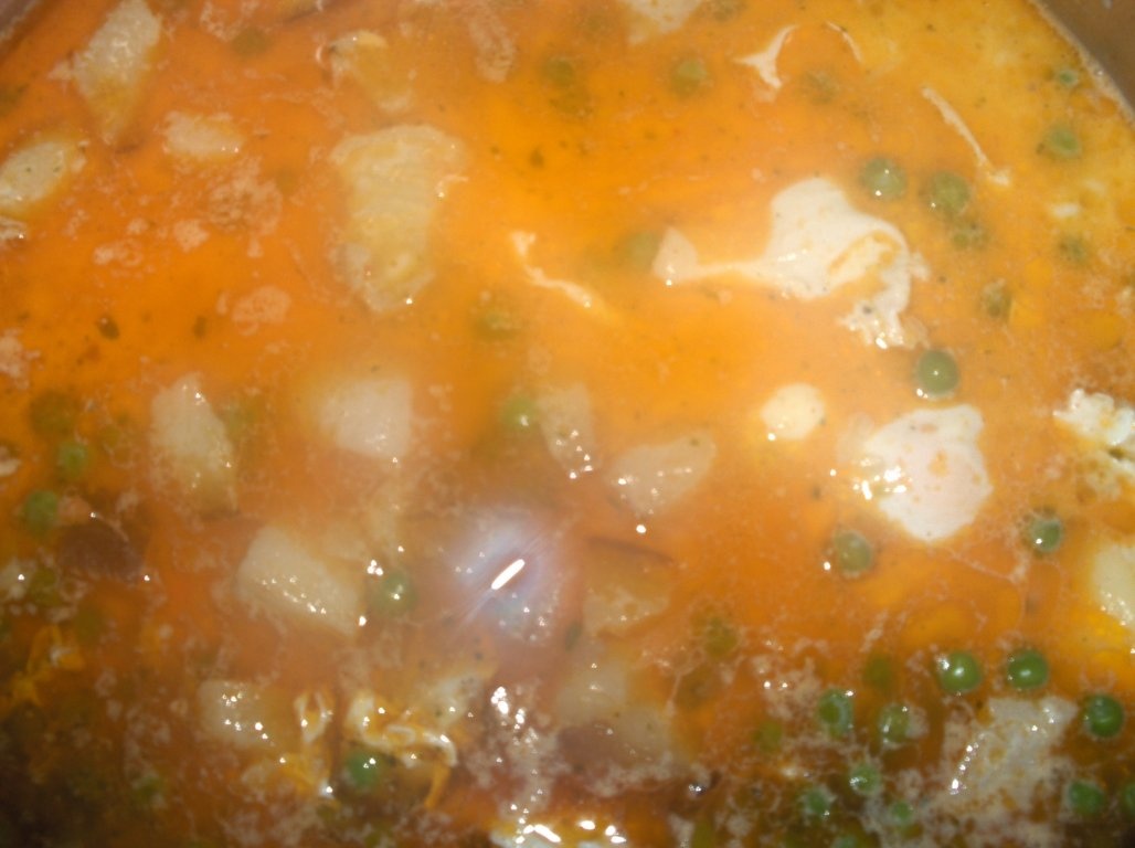 Mazare in vin si bacon cu oua romanesti