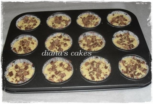 Briose-Muffins cu ciocolata