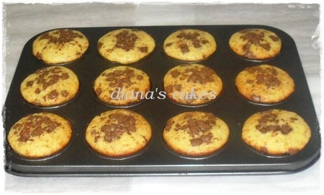 Briose-Muffins cu ciocolata