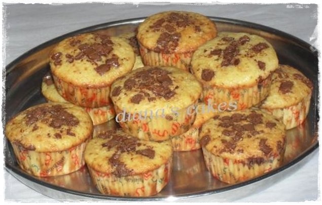 Briose-Muffins cu ciocolata