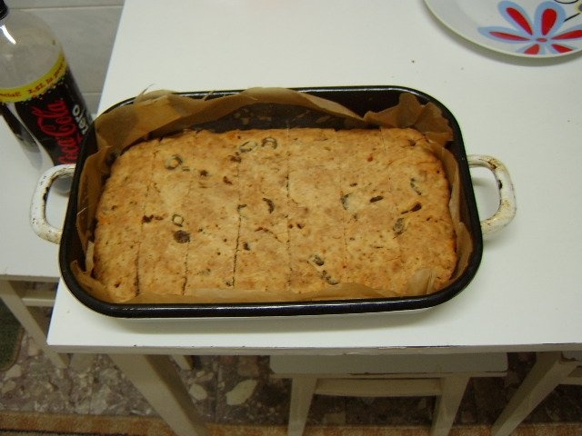 Foccacia cu rosii uscate