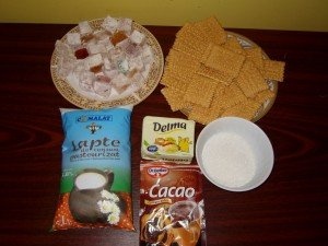 Salam de biscuiţi reţetă