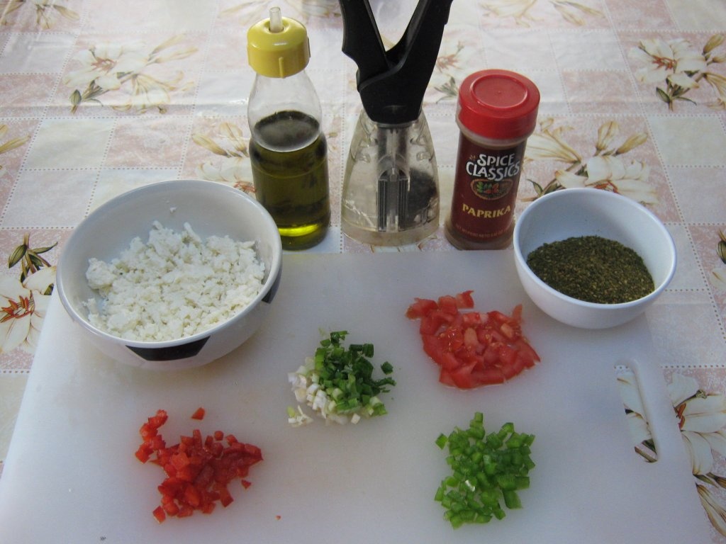 Aperitiv picant cu telemea de oaie-“Shankalish”