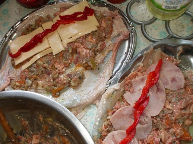 Rol de curcan impachetat