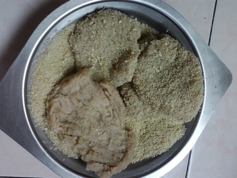 Soia in crusta de pesmet si susan