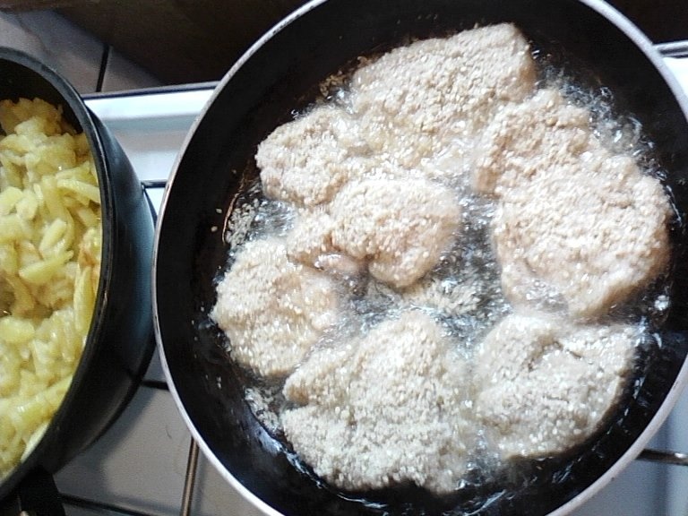 Soia in crusta de pesmet si susan