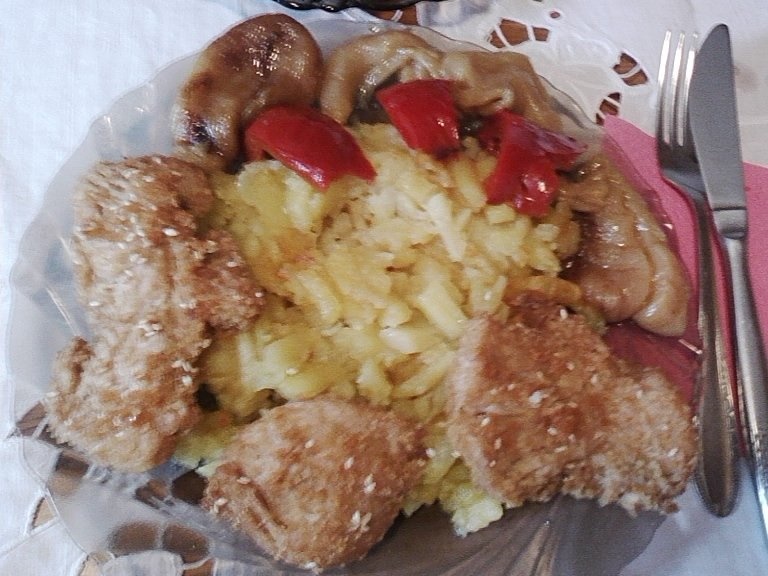 Soia in crusta de pesmet si susan