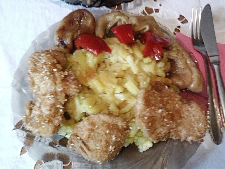 Soia in crusta de pesmet si susan