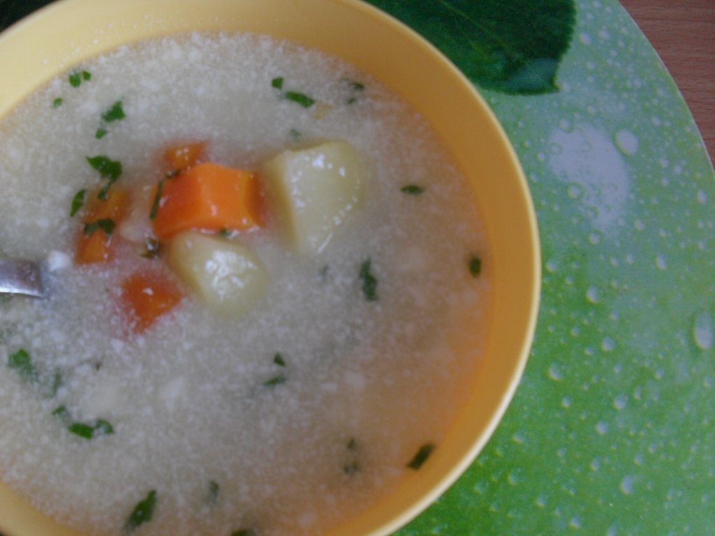 Ciorba de cartofi fara carne