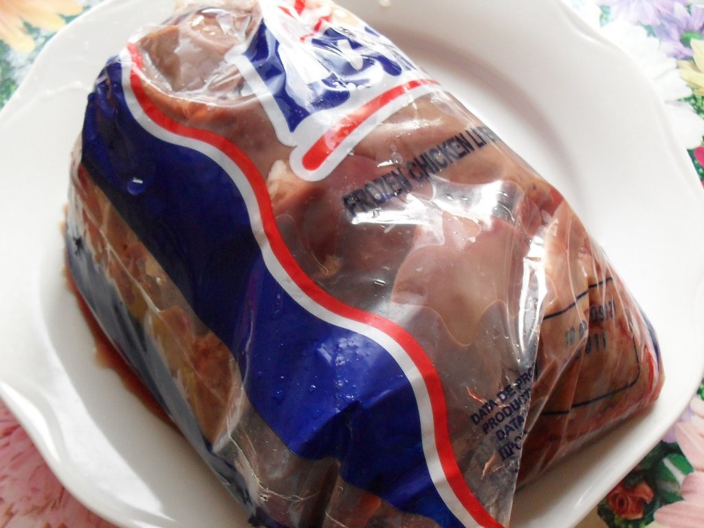 Ficatei de pasare cu mamaliguta