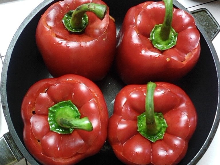 Ardei umpluti (de post)