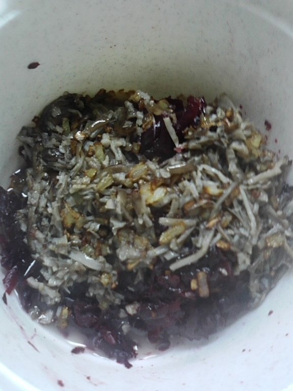 Salata de sfecla cu ciuperci (de post)